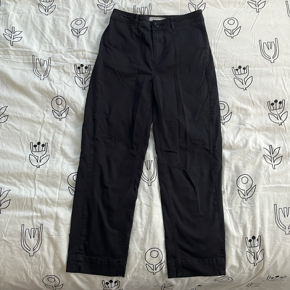 Everlane straight leg trousers